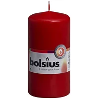 Svece stabs Bolsius sarkana 5.8X12Cm  647163 8711711370109