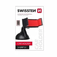 Swissten S-Grip S1 Premium Universāls Turētājs logam ar 360 Rotāciju Ierīcēm Ar 3.5- 6.0  Sw-Ch-S1-B 8595217443983