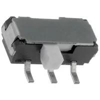 Switch slide Pos 2 Dpdt 0.3A/6Vdc On-On No.of term 6 Smt  Mss-2245S