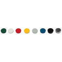 Tāfeles magnēti Bi-Office 30 mm, 10 gab.,  dažādas krāsas 250-07551 5603750306016