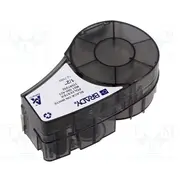 Tape 12.7Mm 6.4M white for printer Character colour black  Brady-110897 M21-500-423