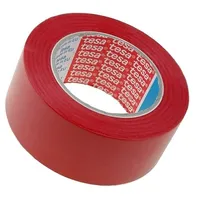 Tape marking red L 33M W 50Mm self-adhesive Thk 180Um 200  Tesa-4169-50Rd 04169-00059-93