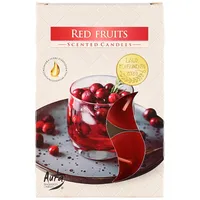 Tējassveces arom. Red Fruits 6Gab. 3-4H  111532 5906927037943 616164