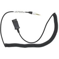 Tellur Qd to Jack 3.5Mm 4 pole adapter cable 2.95M black  T-Mlx46460 5949120003384