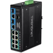 Trendnet Ti-Bg104 network switch Unmanaged Gigabit Ethernet 10/100/1000 Power over Poe Black  7591579 0710931162295 Wlononwcrspb6