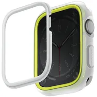 Uniq etui Moduo Apple Watch Series  4 5 6 7 8 Se Se2 44 45Mm limonka-biały lime-white Uniq-45Mm-Mdflimwht 8886463684412