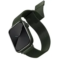 Uniq pasek Dante Apple Watch Series 4 5 6 7 8 Se Se2 38 40 41Mm Stainless Steel zielony green  Uniq-41Mm-Dangrn 8886463679180