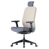 Up Athene ergonomic office chair Black, Grey  Ivory fabric Athene/I 676737102784