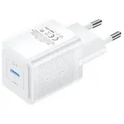 Wall charger, Vention, Fepw0-Eu, Usb-C, 20W, Gan White  Fepw0-Eu 6922794782105