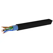 Wire Alpha Essential Flexing Ethernet U/Utp Cat 5E 4X2X24Awg  74008-Bk002 74008 Bk002