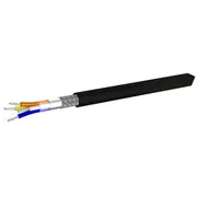 Wire Alpha Essential Flexing Ethernet,S/Ftp 4X22Awg 5E Cu  74007-Bk002 74007 Bk002