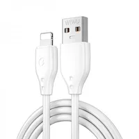 Wiwu cable Pioneer Wi-C001 Usb - Lightning 2,4A 1,0M white  6936686412407