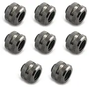 Xspc Anschluss G1/4 auf 14Mm Hardtube, schwarz chrome - 8 Stück  5060175589545 Wlononwcr9646