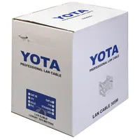 Yota iekšdarbu datorkabelis Cat6A U/Ftp Lszh, pelēks, 305M  Lszh Dca 4751032711735
