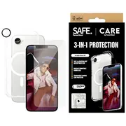 Zestaw ochronny Care by Panzerglass  Fashion 3W1 EtuiSzkłoLens do iPhone 16E Crnchfug29845 5715685021121