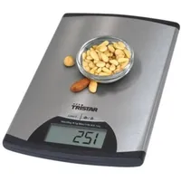 Tristar  Kitchen scale Kw-2435 Maximum weight Capacity 5 kg Metallic 8713016024350