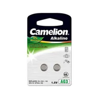 Camelion Ag3/Lr41/Lr736/392 Alkaline Buttoncell 2 pcs  12050203 4260216454806