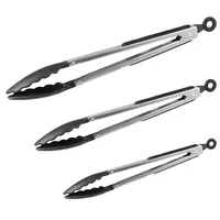 Stoneline 3-Part Cooking tongs set 21242 Kitchen tongs, 3 pcs, Stainless steel  4020728212420