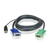 Aten 1.8M Usb Kvm Cable with 3 in 1 Sphd 2L-5202U  4710423772557