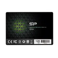 Silicon Power S56 120 Gb, Ssd form factor 2.5, interface Serial Ata Iii, Write speed 530 Mb/S, Read 560 Mb/S  Sp120Gbss3S56B25 4712702652895