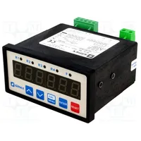Counter electronical Led pulses -99999999999 supply Ip64  Sx-Sli-94/24Vdc Slik-94-1521-1-3-001