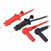 Test leads Urated 300V Len 1M test x2 red and black  Pcm-W2 Pcm W2