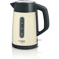 Bosch Twk4P437 electric kettle 1.7 L 2400 W Beige, Black  4242005253258 Agdboscze0048