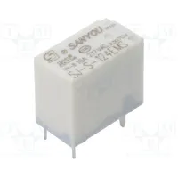 Relay electromagnetic Spst-No Ucoil 24Vdc Icontacts max 16A  Sj-S-124Ems