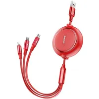 Cable Usb To 3In1 1.2M/Red Camlt-Jh09 Baseus  6953156295711