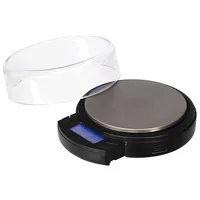 Digital Mini Round Precision Scale - 500 g / 0.1 with retractable Lcd display  Vtbal403 5410329701864