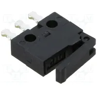 Microswitch Snap Action 0.5A/30Vdc with lever Spdt On-On  Ms4-5L11Dgq