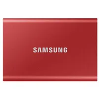 Ārējais Ssd disks Samsung T7 1Tb Red  Mu-Pc1T0R/Ww 8806090312458