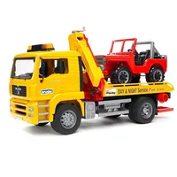 Bruder - Man Tga Breakdown truck with cross country vehicle  02750 4001702027506