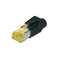 Digitus A-Mo6A 8/8 Hrs At 6A modular Rj45 Plug, Hirose Tm31 8P8C, shielded, for round cable, incl. hood  4016032272144