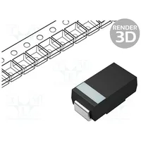 Diode rectifying Smd 100V 1A 2Us Do214Ac,Sma Ufmax 1V  Gs1B-Ltp