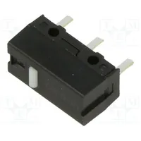 Microswitch Snap Action 0.001A/6Vdc without lever Spst-No  D2Fc-F-7N-20M D2Fc-F-7N20M