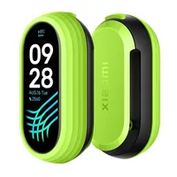 Xiaomi  Smart Band 8 Running Clip Black/Green Strap material Pc, Tpu Supported data items Step count, stride, cadence Spm, pace, distance, cadence-pace ratio, ground contact time, flight pronation a Bhr7309Gl 6941812727904