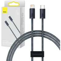 Baseus cable for iPhone Usb Type C - Lightning 2M, Power Delivery 20W gray Cald000116  6932172605841