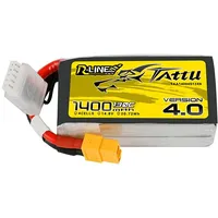 Battery Tattu R-Line 4.0 1400Mah 14.8V 130C 4S1P Xt60  Taa14004S13X6 6928493306239 033587
