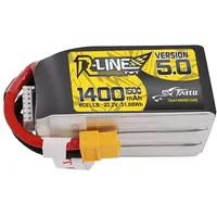 Battery Tattu R-Line 5.0 1400Mah 22.2V 150C 6S1P Xt60  Taa14006S15X6 6928493306918 035705