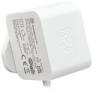 Raspberry Pi 27W Usb-C Power Supply White Eu  Sc1152 5056561803401 Ladrspsic0002