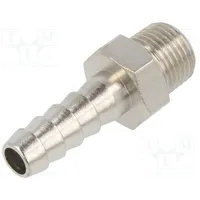 Push-In fitting connector pipe nickel plated brass 7Mm  3040-7-1/8 3040 7-1/8