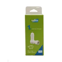 Car charger Tellos C109 with Usb connector 1A white  1-4400000009595 4400000009595