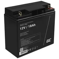 Rechargeable battery Agm 12V 18Ah Maintenancefree for Ups Alarm  048408