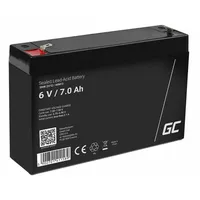 Rechargeable battery Agm 6V 7Ah Maintenancefree for Ups Alarm  048410