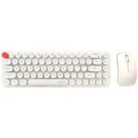 Wireless keyboard  mouse set Mofii Bean 2.4G White-Beige 4129244231943