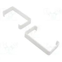 Accessories holder for flat ducts white Abs 110X55Mm  007-0238