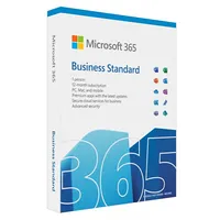 Microsoft 365 Business Standard Klq-00650 Fpp, Subscription, License term 1 years, English, Medialess, P8, Premium Office Apps  4-Klq-00650 889842861259