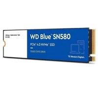 Western Digital Ssd, , Blue Sn580, 250Gb, M.2, Pcie Gen4, Nvme, Tlc, Write speed 2000 Mbytes / sec, Read 4000 sec  4-Wds250G3B0E 718037902456
