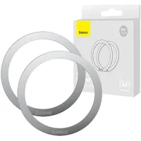 Baseus Halo Magnetic Ring for phones, , Magsafe Silver  036211694936